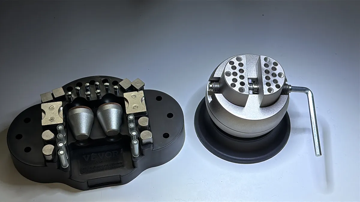 Narzędzia i imadło grawerskie AEJaCA