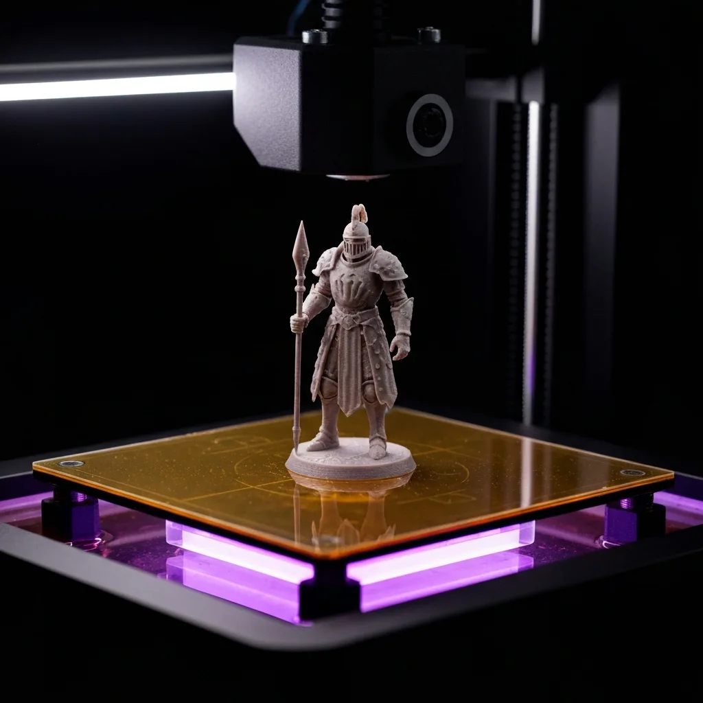 Druk 3D MSLA, żywice i parametry, AEJaCA sTuDiO