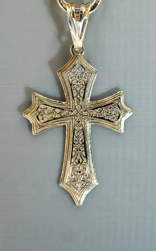 Krzyż filigranowy